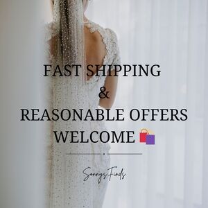 ⚡️ FAST SHIPPING & REASONABLE OFFERS WELCOME ⚡️